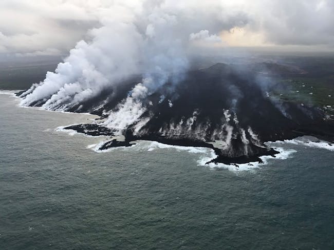 kilauea volcano water