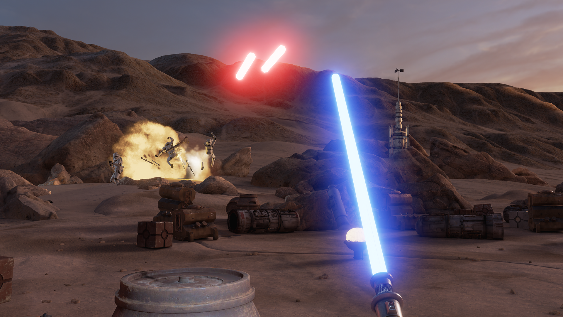 Inside the Star Wars Lightsaber VR Game 'Trials on Tatooine' Inverse