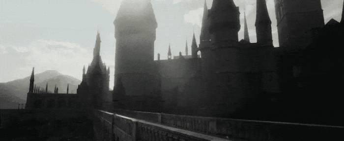 Aparating near Hogwarts
