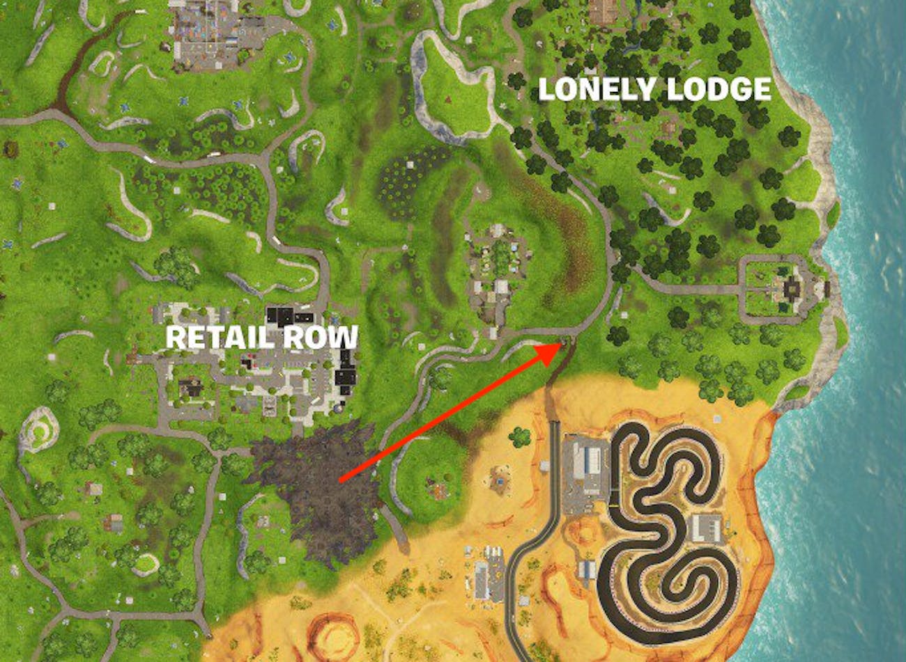 fortnite week 6 loading screen hunting party secret banner location - week 6 banner fortnite