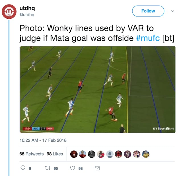 VAR manchester united football club world cup