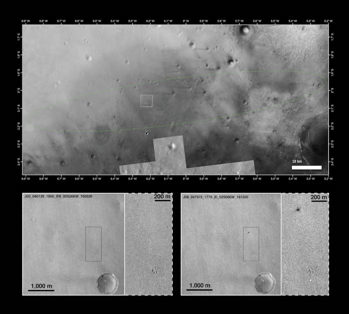 schiaparelli landing site