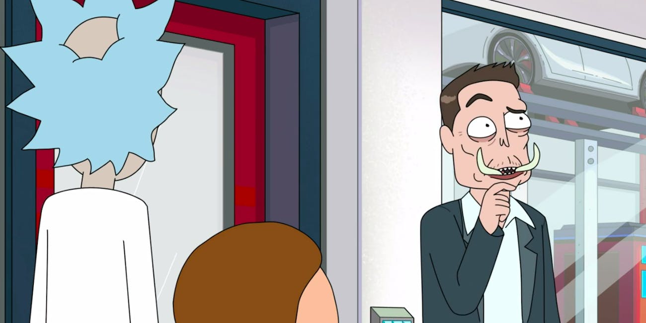 rick and morty elon tusk musk