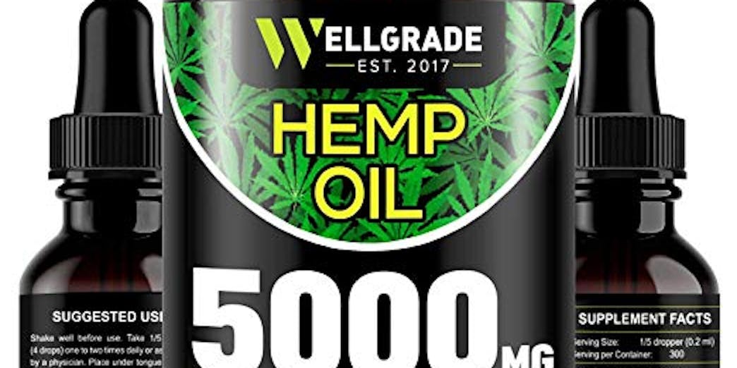 Hemp Oil for Anxiety Relief - 5000 MG