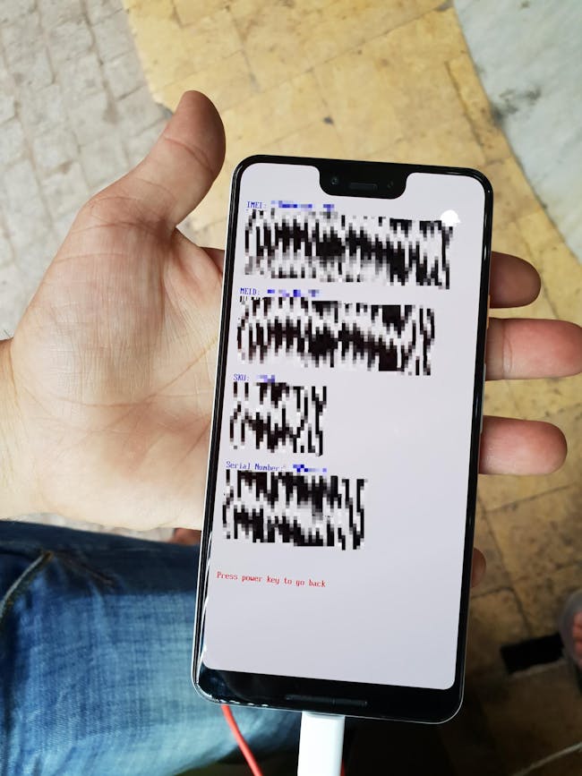 google pixel 3 xl leak