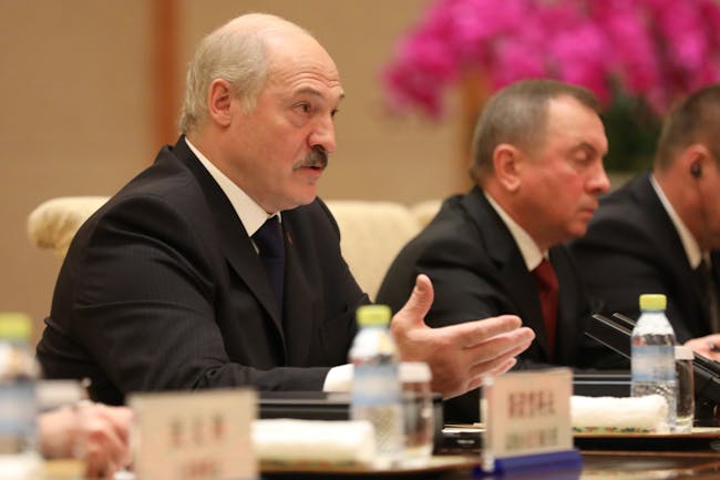 Belarus President Alexander Lukashenko.