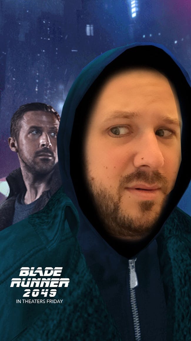 Blade Runner Snapchat