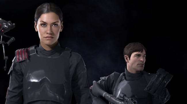 Iden Versio and Del Meeko in 'Battlefront II'.