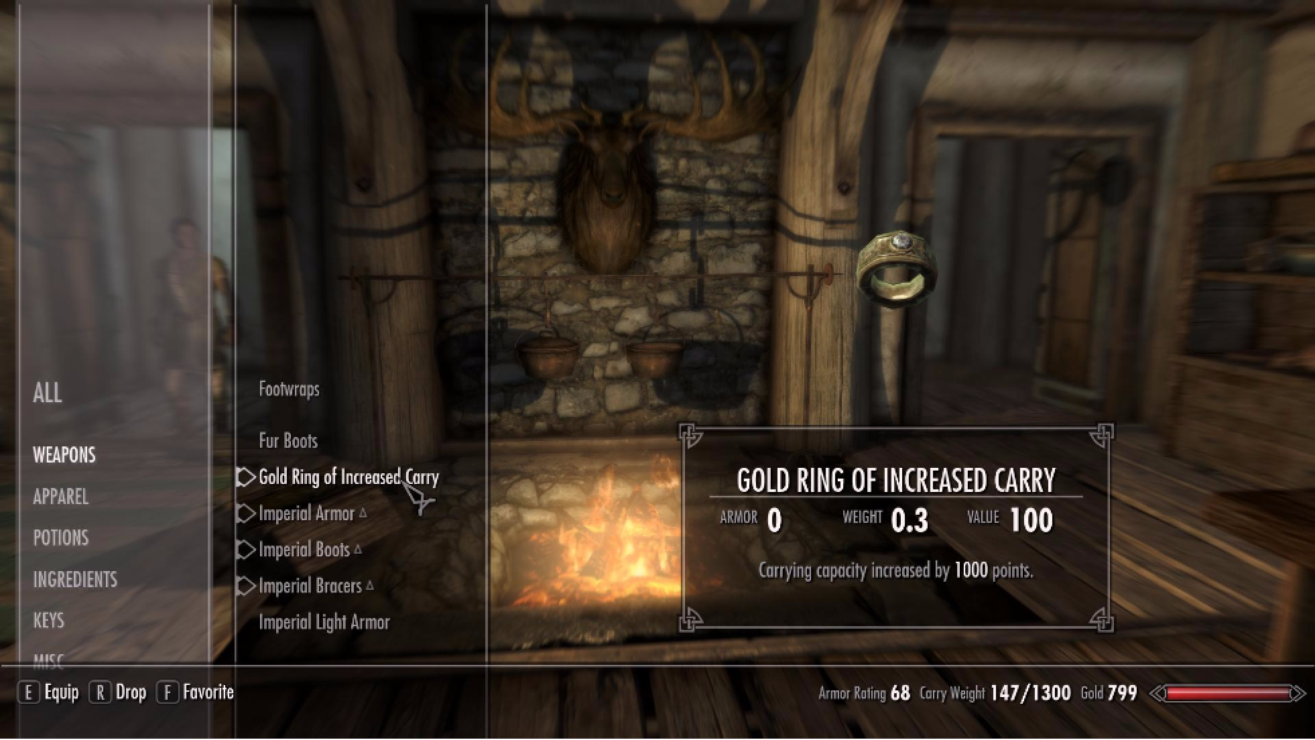skyrim special edition give yourself weapons mod