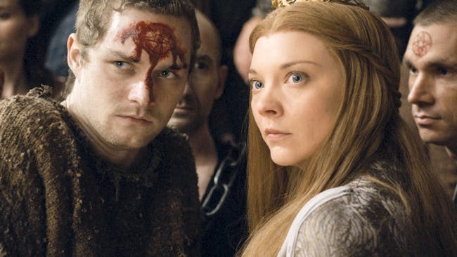 Loras, Margaery, and Mace died simultaneously when Cersei's plan to blow up the Great Sept of Baelor succeeded.