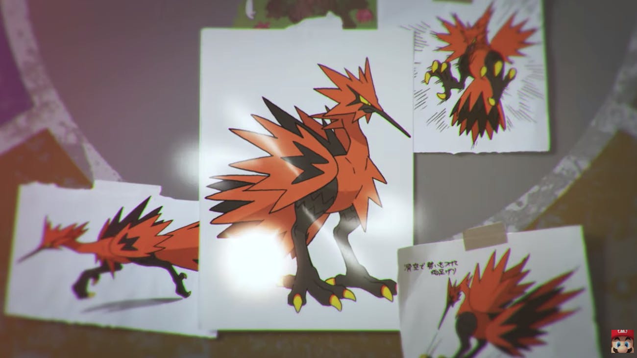 pokemon sword and shield galarian zaptos 