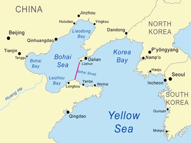 Bohai Strait tunnel.