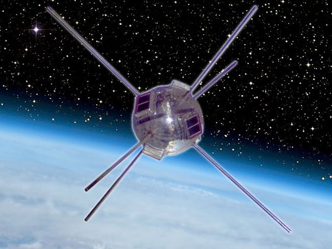 This little guy, Vanguard 1, was a solar pioneer.