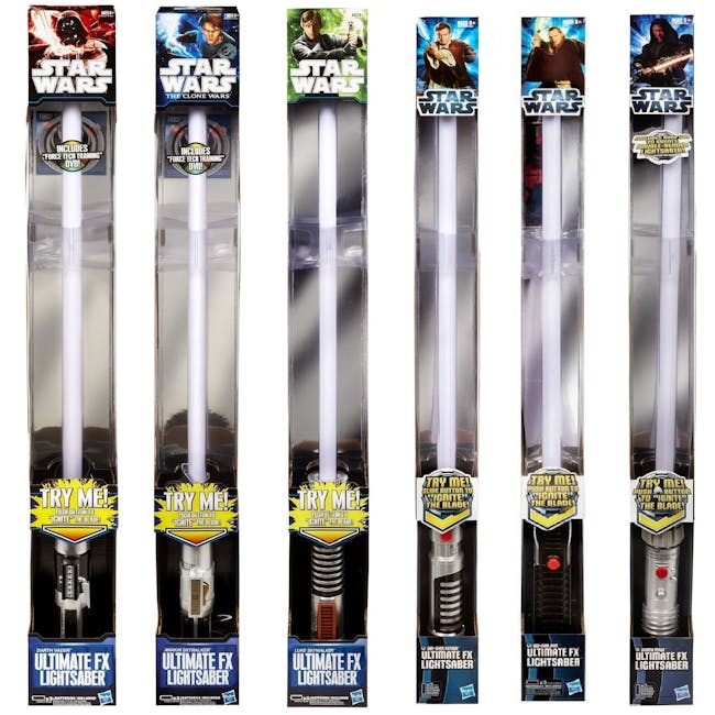 The Entire History of 'Star Wars' Lightsaber Toys in 12 Images Inverse