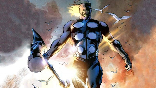 The new weapon is conceptually similar to one version of Ultimate Mjolnir in the comics.