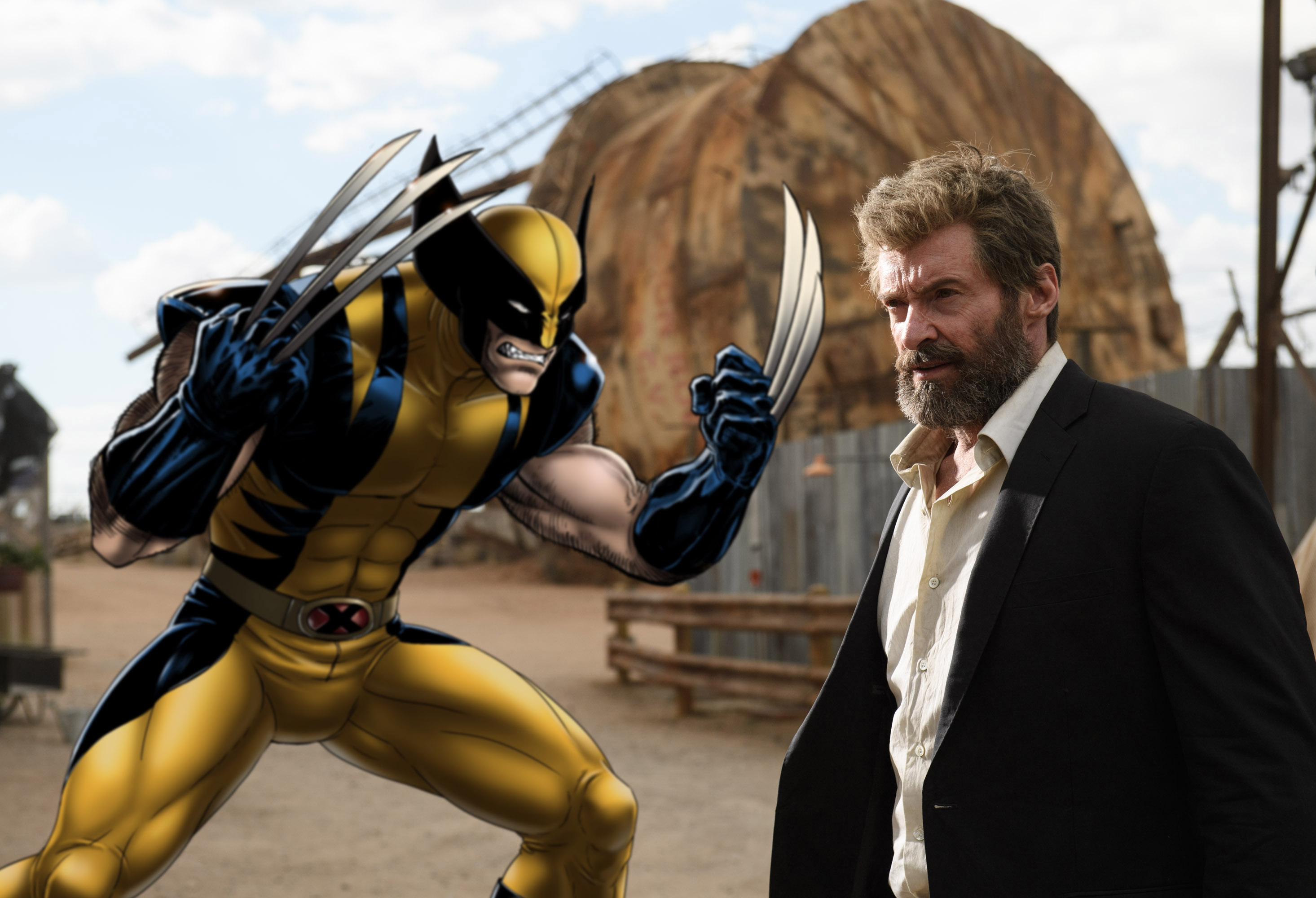 Logan Star Hugh Jackman Teases Classic Yellow Wolverine