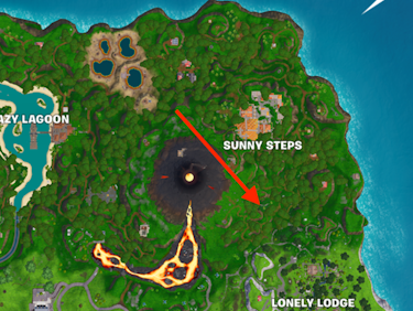 Fortnite Week 3 Secret Battle Star Location Map Video And Guide - fortnite season 8 week 3 discovery