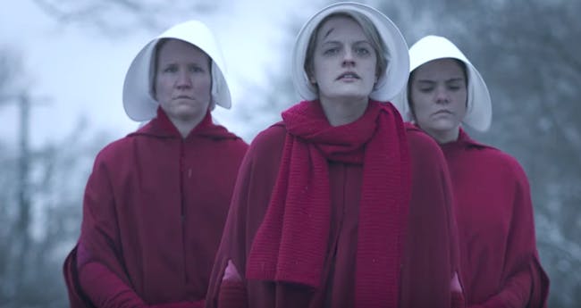 Elizabeth Moss in 'The Handmaid's Tale'