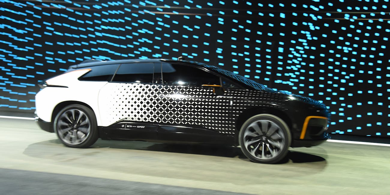 Watch Faraday Future S Ff 91 Very Slowly Park Itself At Ces Inverse Watch Faraday Future S Ff 91 Car Park Itself