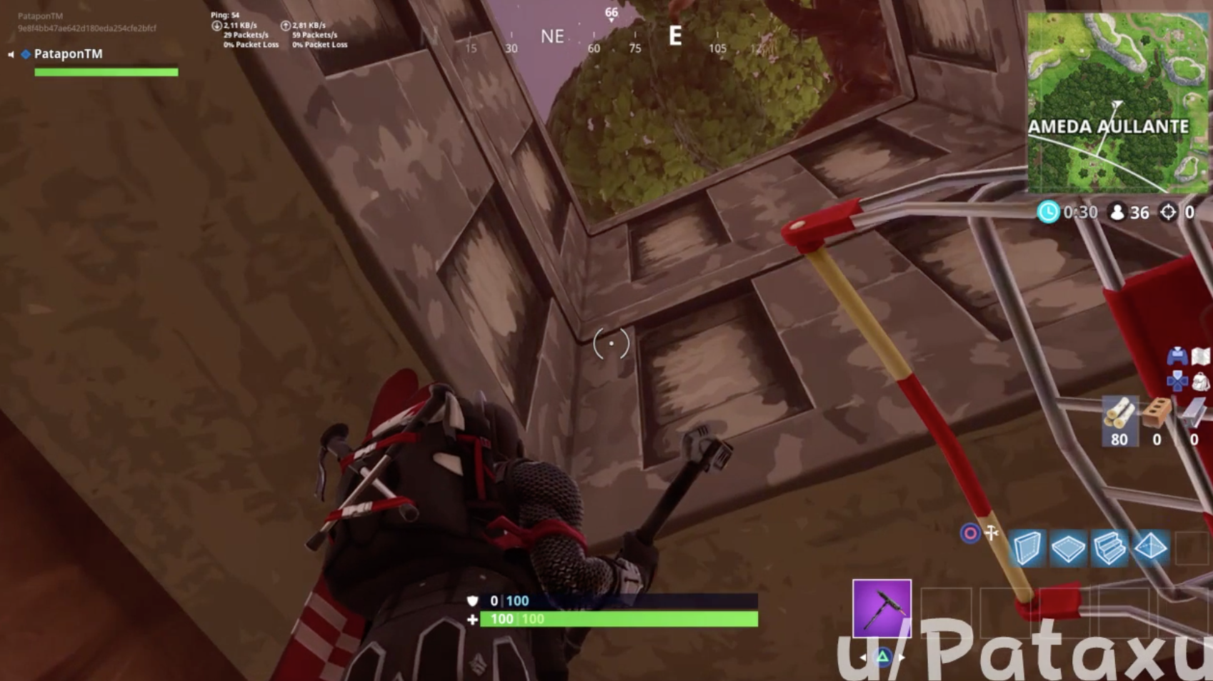 fortnite player uses shopping cart to find what s under mysterious hatch inverse - shopping cart fortnite png