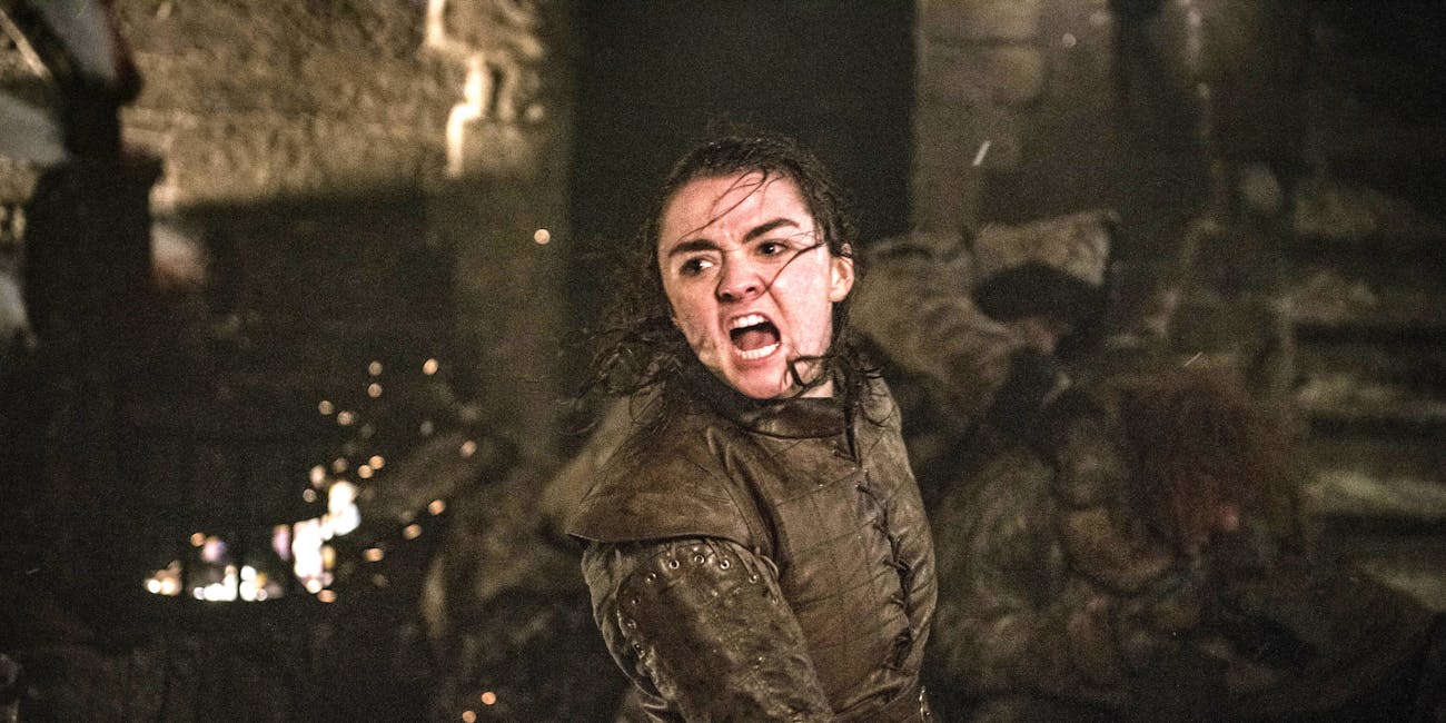 arya game of thrones season 8 episode 3