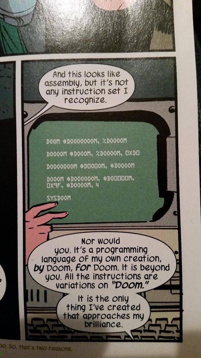 SYSDOOM in "Unbeatable Squirrel Girl" #4