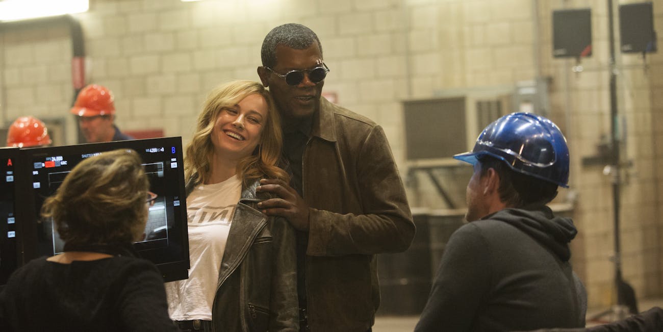 Captain Marvel Brie Larson Sam Jackson