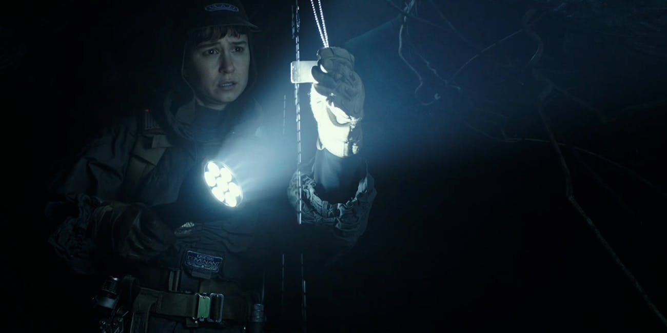 Katherine Waterston looks like Ripley in this 'Alien: Covenant' photo.