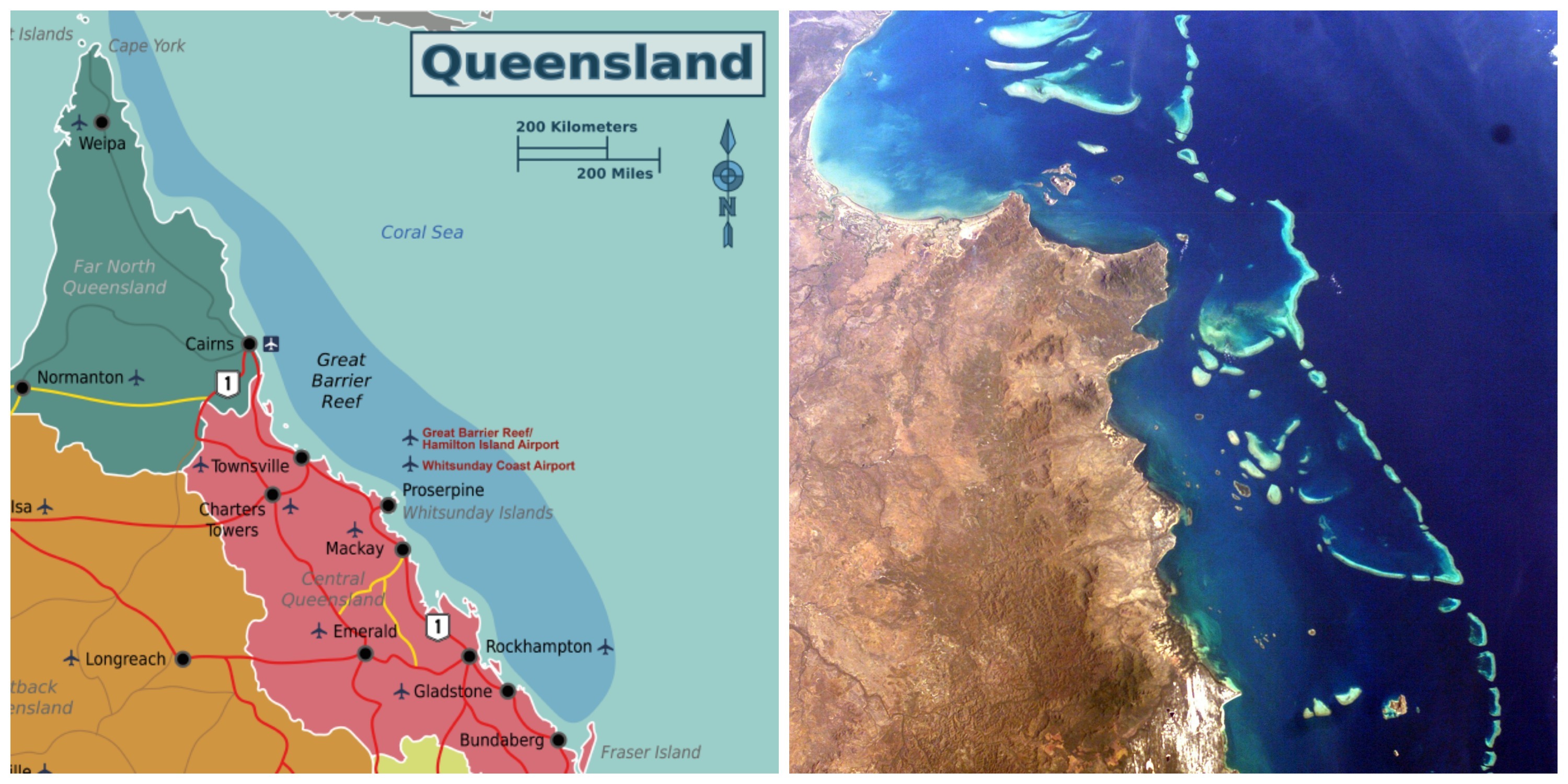 Большой барьерный риф на карте австралии. Острова большого барьерного рифа на карте. Барьерный риф в Австралии на карте.