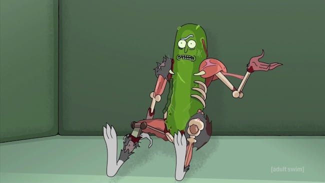 He's a lil pickle in a big chair.