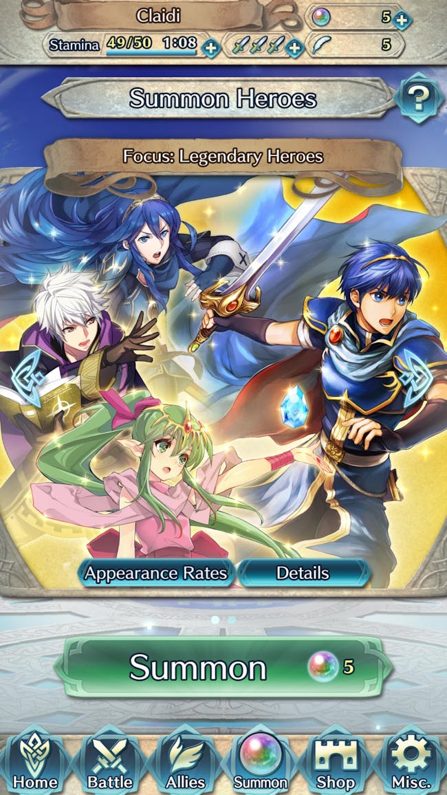 'Fire Emblem Heroes'