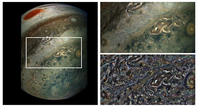jupiter juno animation atmosphere