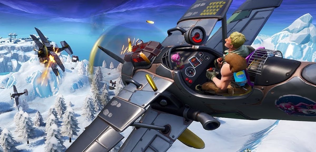 Fortnite X 4 Stormwing Plane Timed Trials How To Complete The - 