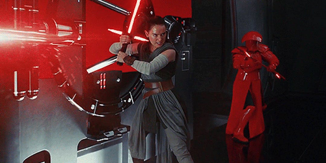 'The Last Jedi Rey Crossguard Lightsaber