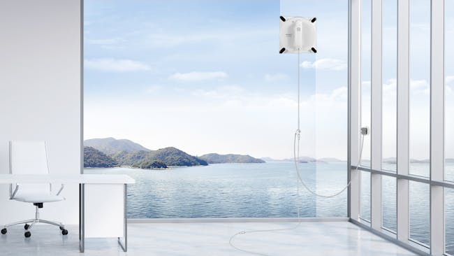 winbot 950 ecovacs robot window cleaning CES Asia 2017