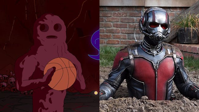 Wait, which one is supposed to be Ant-Man again?