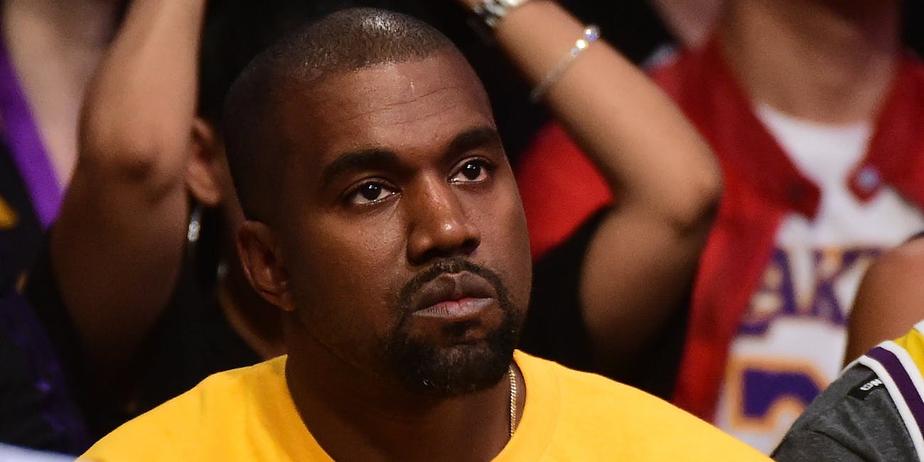 Kanye West has resting bitch face.