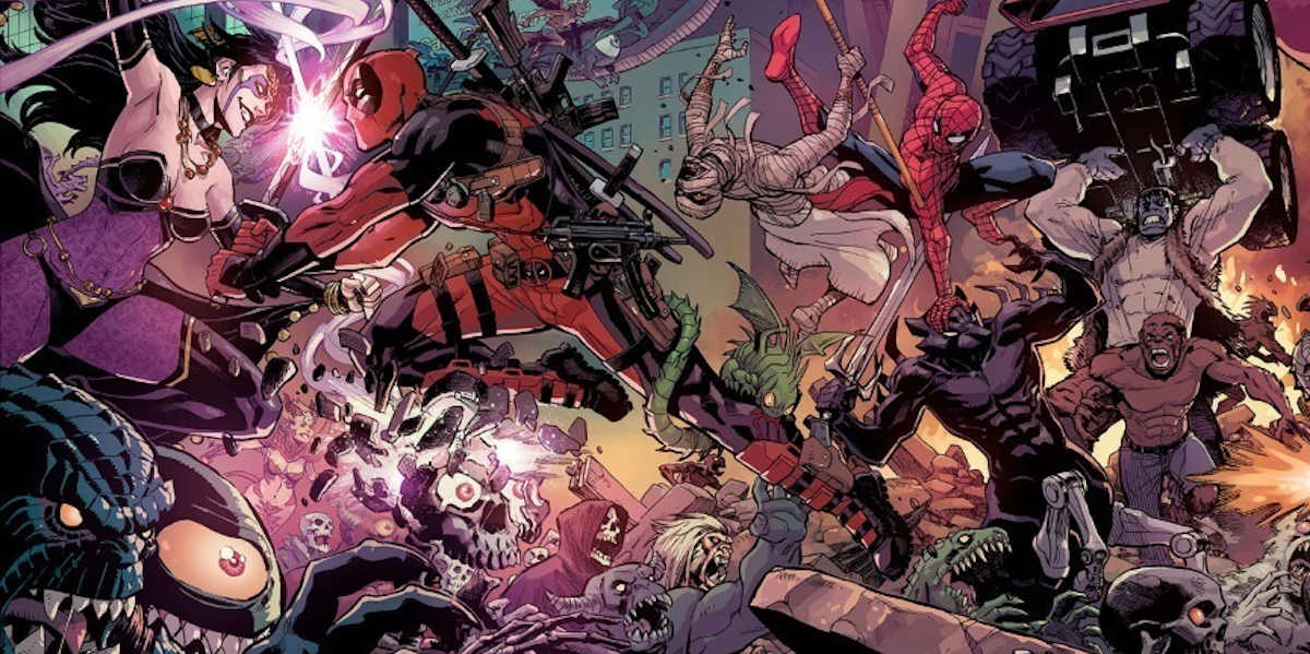 Deadpool Fights His Wife Shiklah in New Marvel Crossover | Inverse
