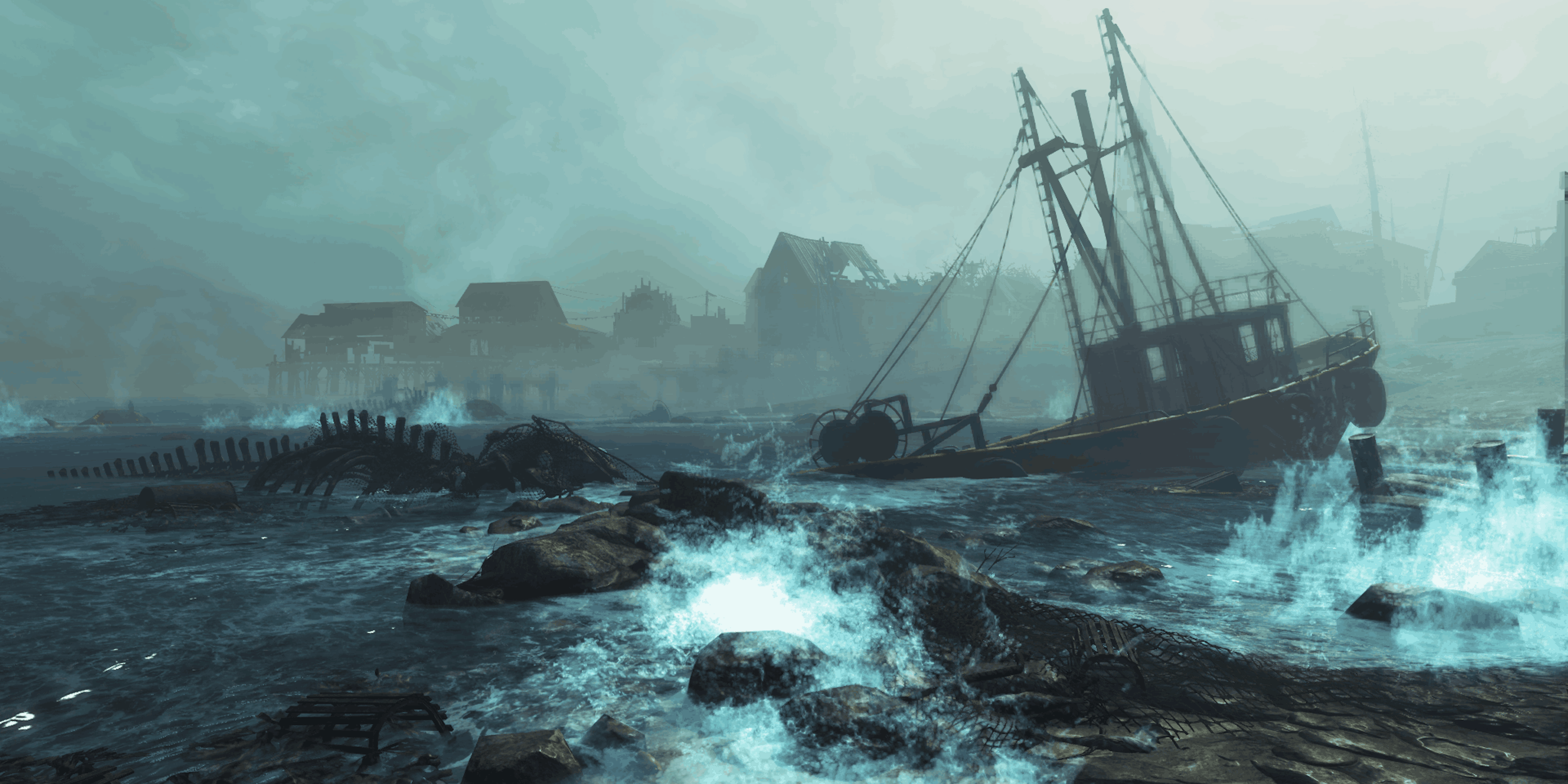 Fallout 4 far harbor убийца кораблей фото 85
