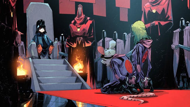 Panel from Rocket Racoon and Groot #1