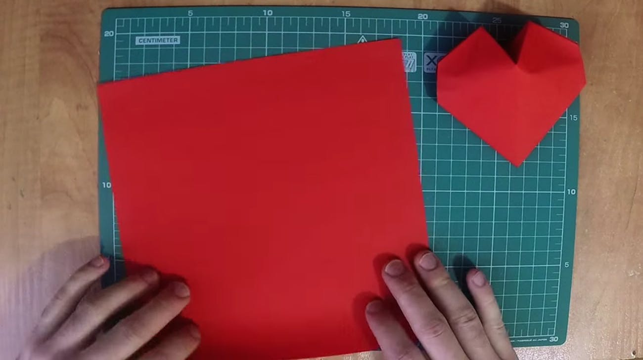 Watch And Learn How To Make 3d Origami Hearts For