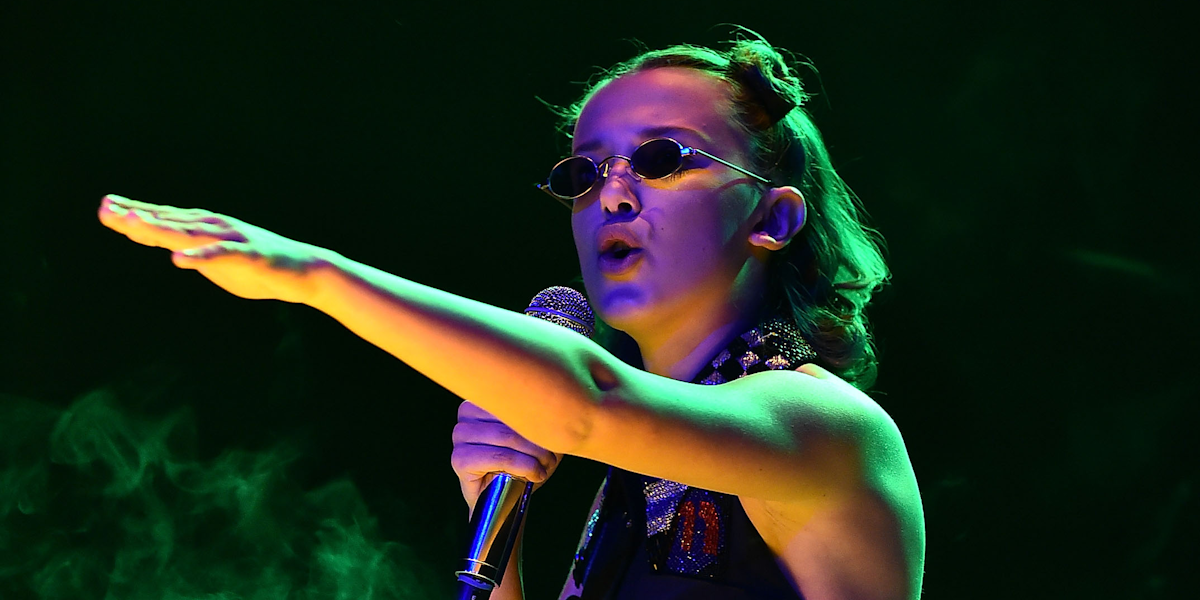 'Stranger Things': Millie Bobby Brown Rap on 'Fallon ...