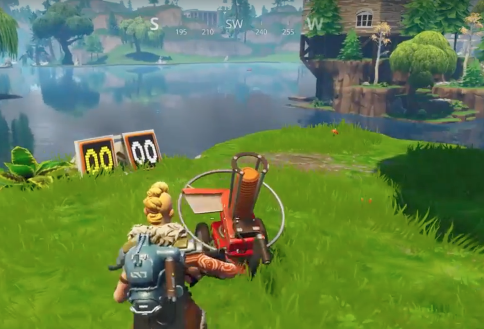 fortnite clay pigeons locations map where to find 5 skeet shooters inverse - clay pigeon thrower fortnite location
