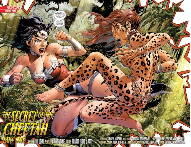 Cheetah Wonder Woman DC