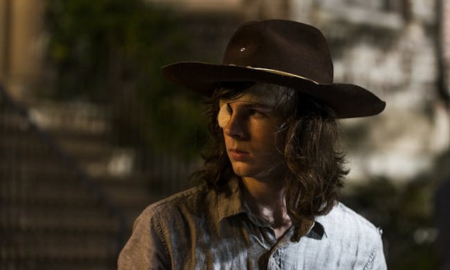 Carl Walking Dead