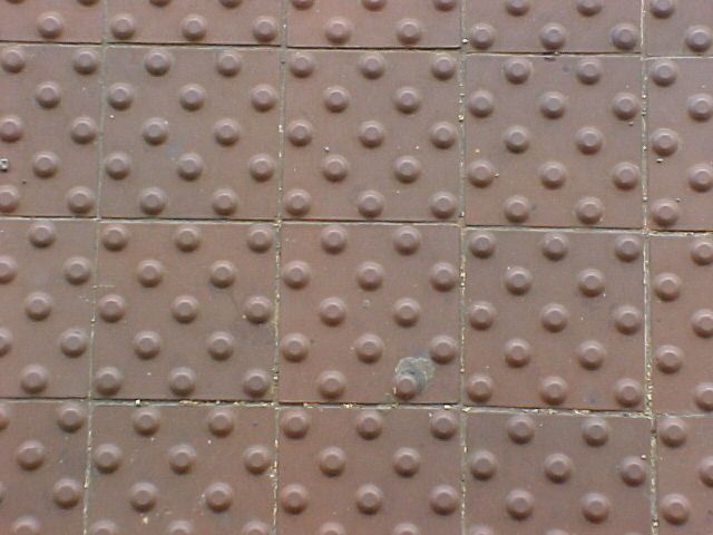 Truncated dome tiles