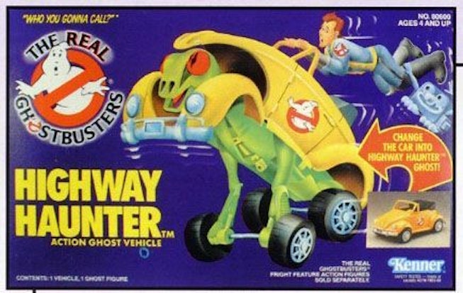 ghostbusters toys from the 1980s