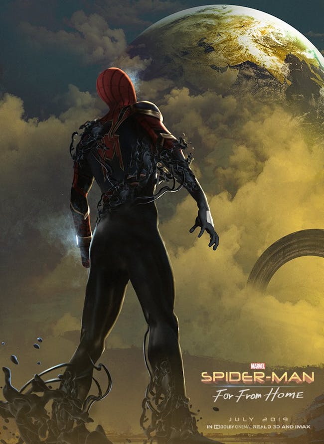 Image result for spider man far from home poster