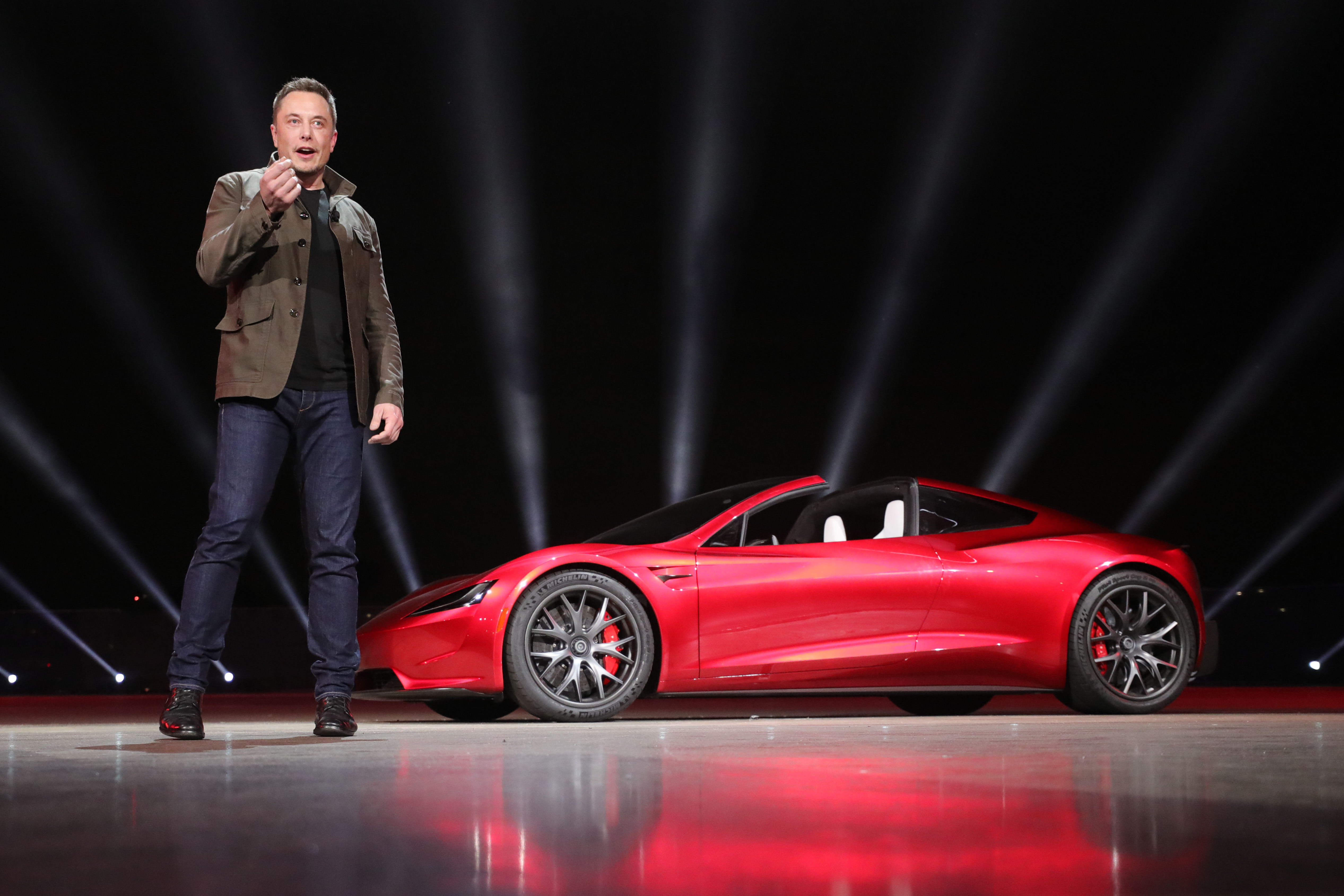 Tesla Roadster 2020 Elon Musk Declares A Hover Test Is