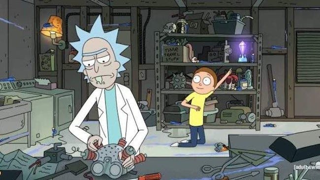 Rick refuses to answer a literal call to adventure.